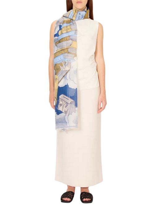 sciarpa donna editions blu Inoui Editions | SCARF100 EDITIONSBLEU MARINE